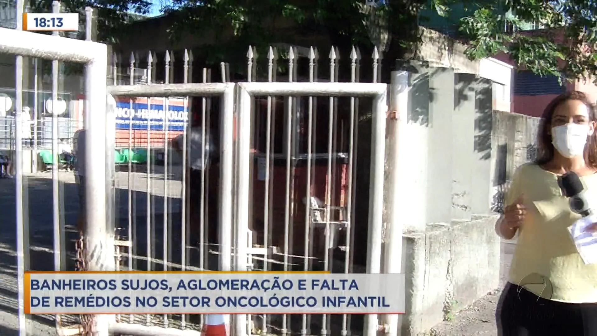 Denúncia Hospital Infantil - setor oncológico