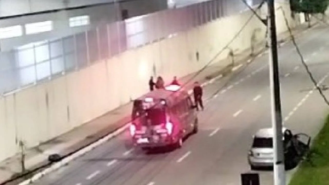 VÍDEO | Granada encontrada em frente a hospital é detonada na Serra