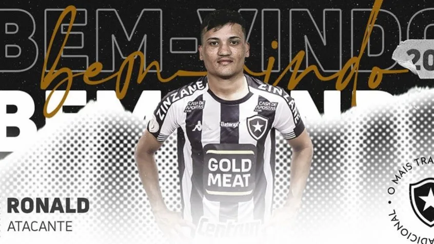 Botafogo anuncia contratação do atacante Ronald, primeiro reforço para 2021