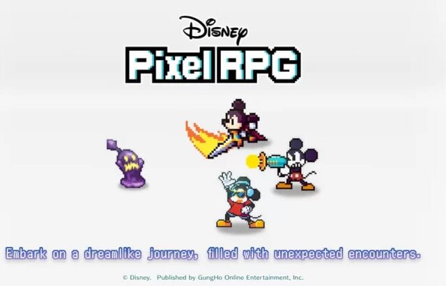 Disney Pixel RPG: novo RPG retrô da GungHo Entertainment