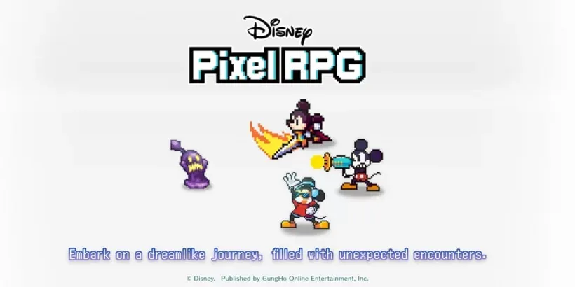 Disney Pixel RPG: novo RPG retrô da GungHo Entertainment