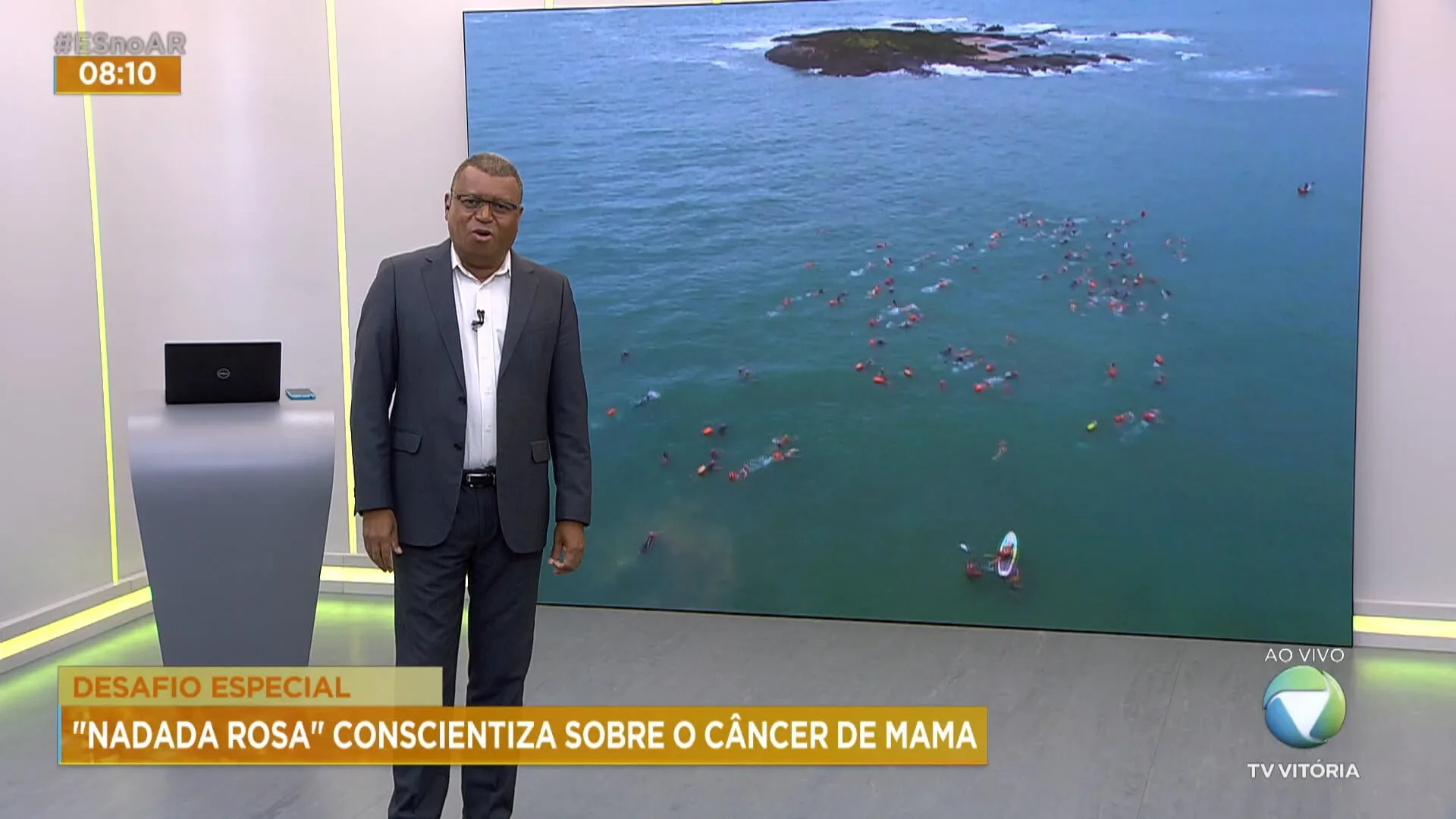 Nadada rosa: esporte e conscientização sobre o câncer de mama