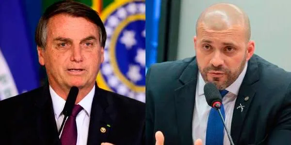 Bolsonaro volta a atacar o STF e diz que Daniel Silveira está protegido por lei