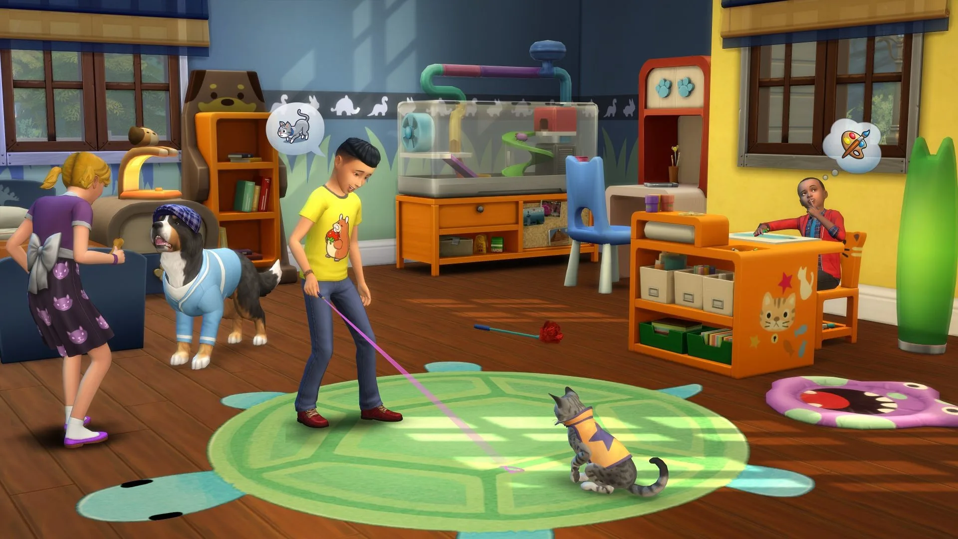 DLC de The Sims 4 com itens para pets está gratuita por tempo limitado