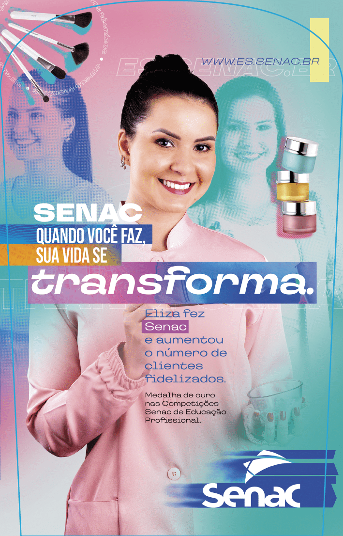 Senac-ES mostra que transformação começa com capacitação em campanha criada pela Ampla