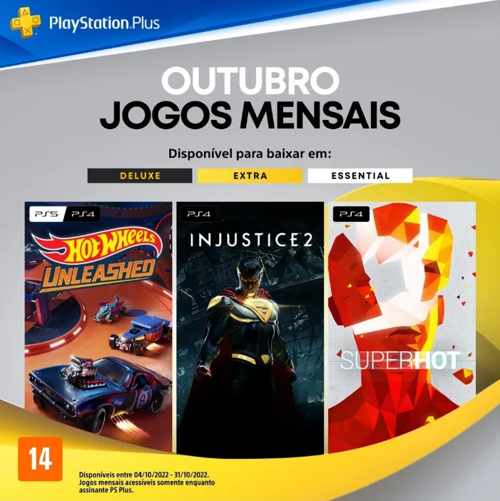 Revelados os jogos gratuitos da PlayStation Plus em Outubro