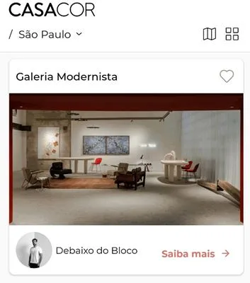 CASACOR lança aplicativo que oferece experiência em todas as etapas da visitação