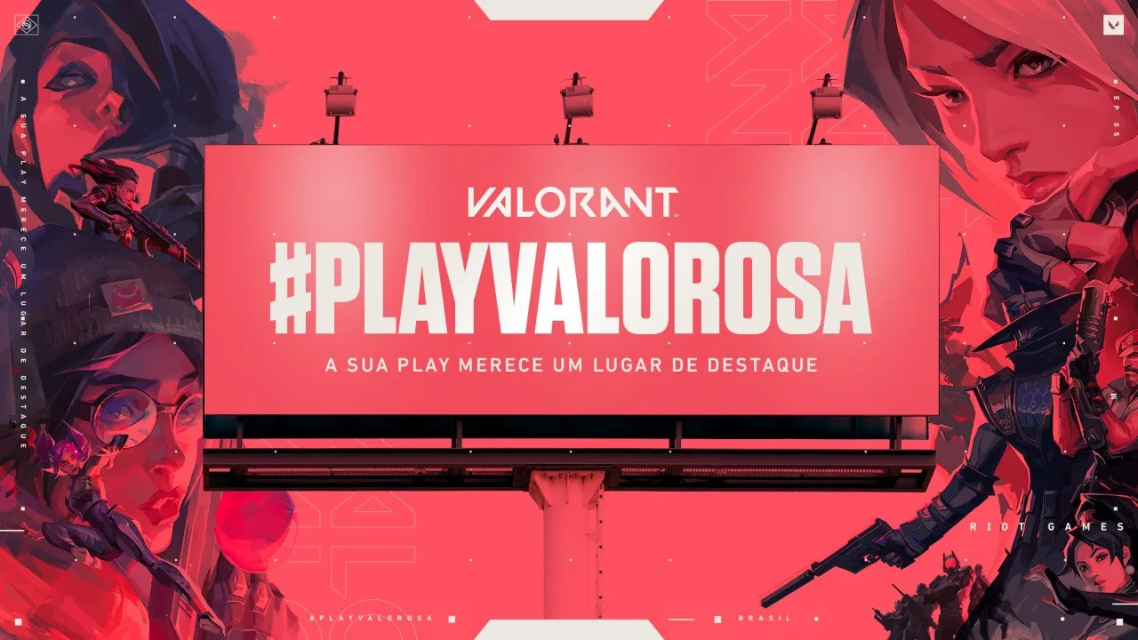 Campanha #PlayValorosa traz melhores jogadas da comunidade de VALORANT