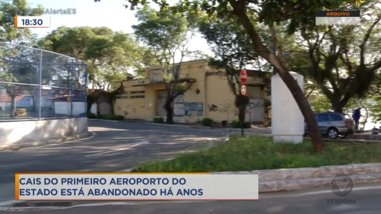 Primeiro aeroporto do ES está abandonado há anos