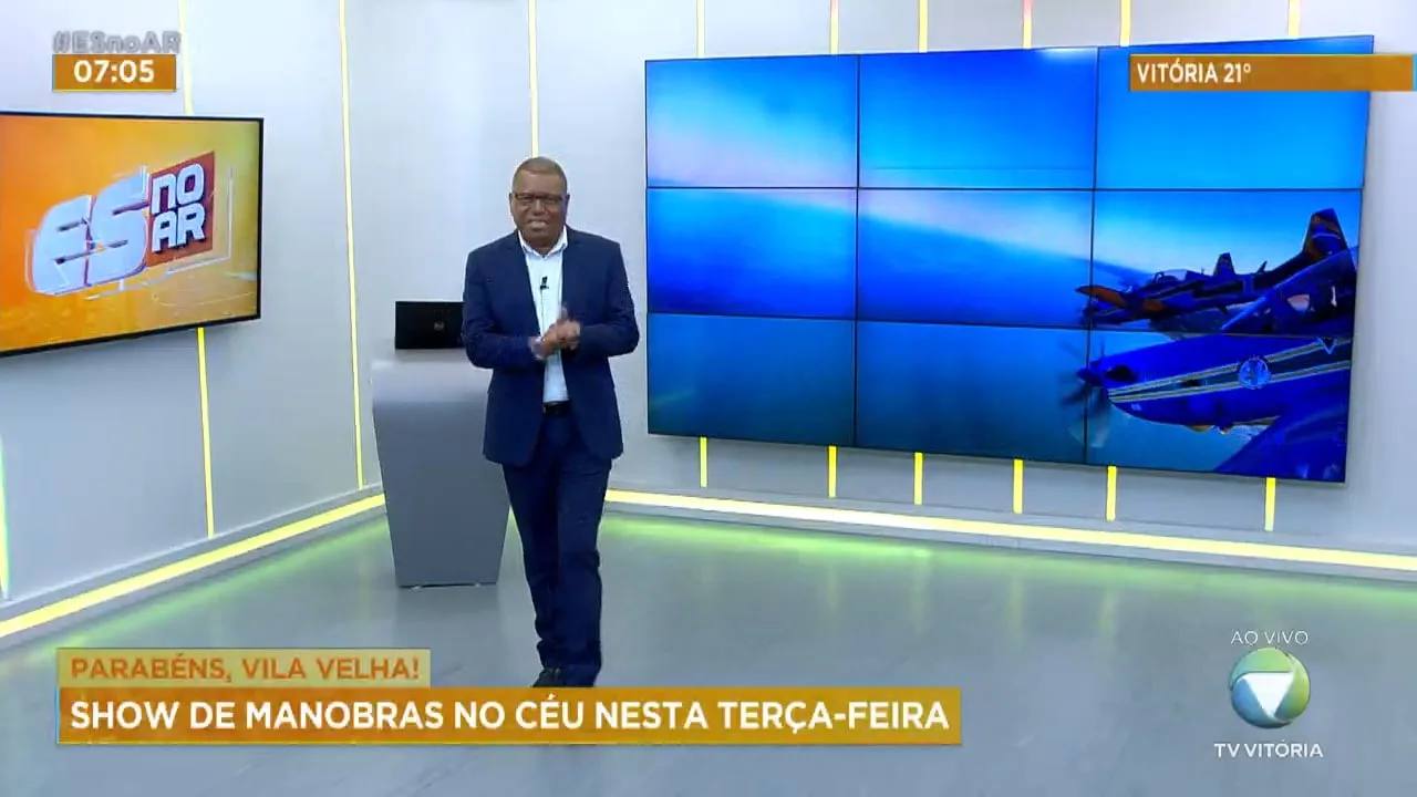 Aniversário de Vila Velha: show de manobras no céu