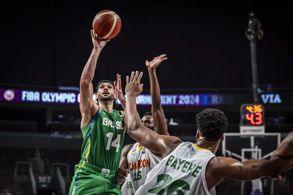 Só faltam dois! Seleção de basquete está na semifinal do Pré-Olímpico