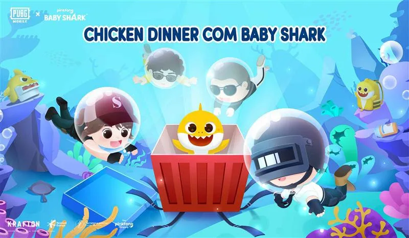 Baby Shark chega novamente ao universo de PUBG Mobile