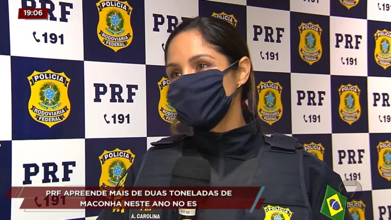 PRF apreende mais de duas toneladas de maconha nas Rodovias Federais doES
