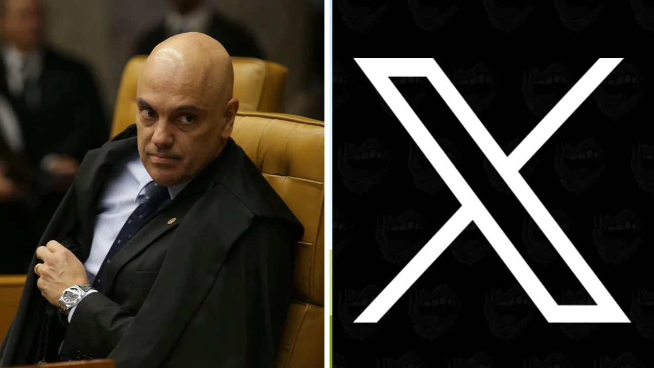 Moraes manda desbloquear contas bancárias do X, antigo Twitter, e Starlink