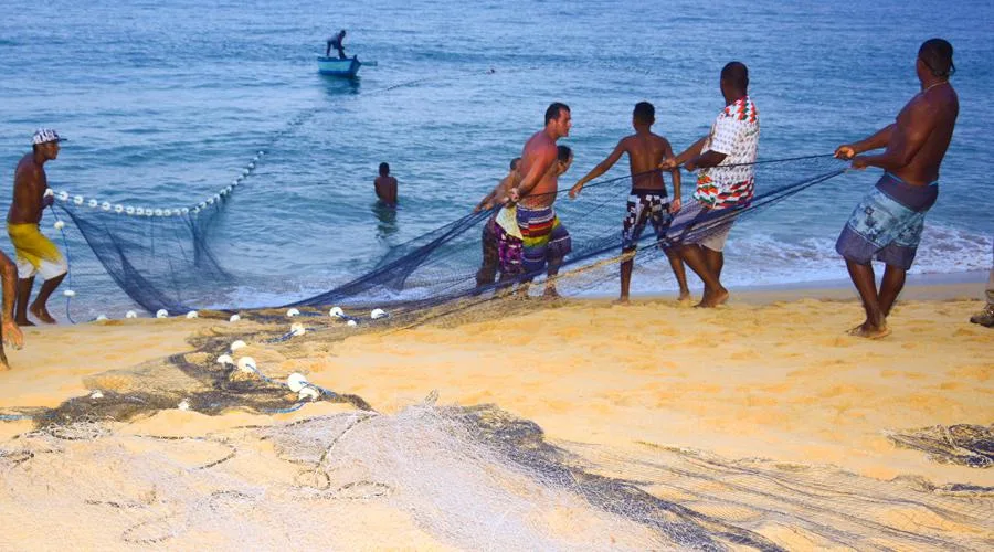 Pescadores de Vila Velha capturam mais de nove toneladas de peixes em dois dias