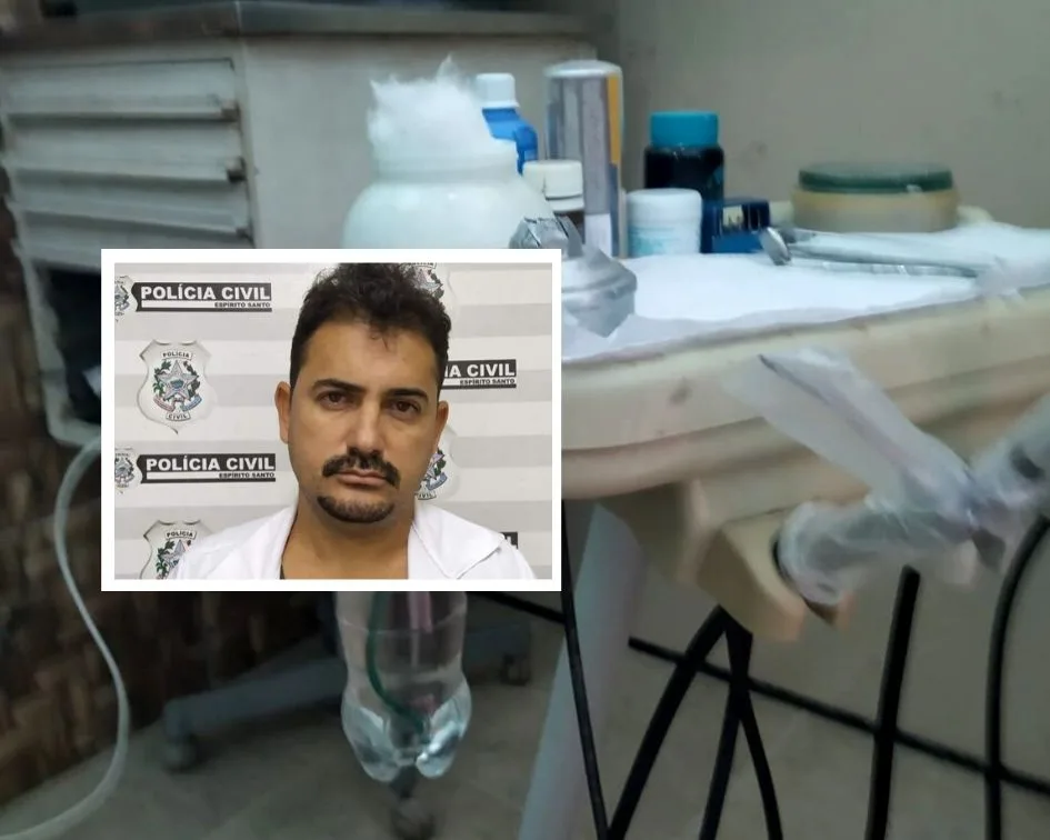 Falso dentista atuava há 20 anos em Vila Velha e diz que aprendeu a trabalhar com o pai