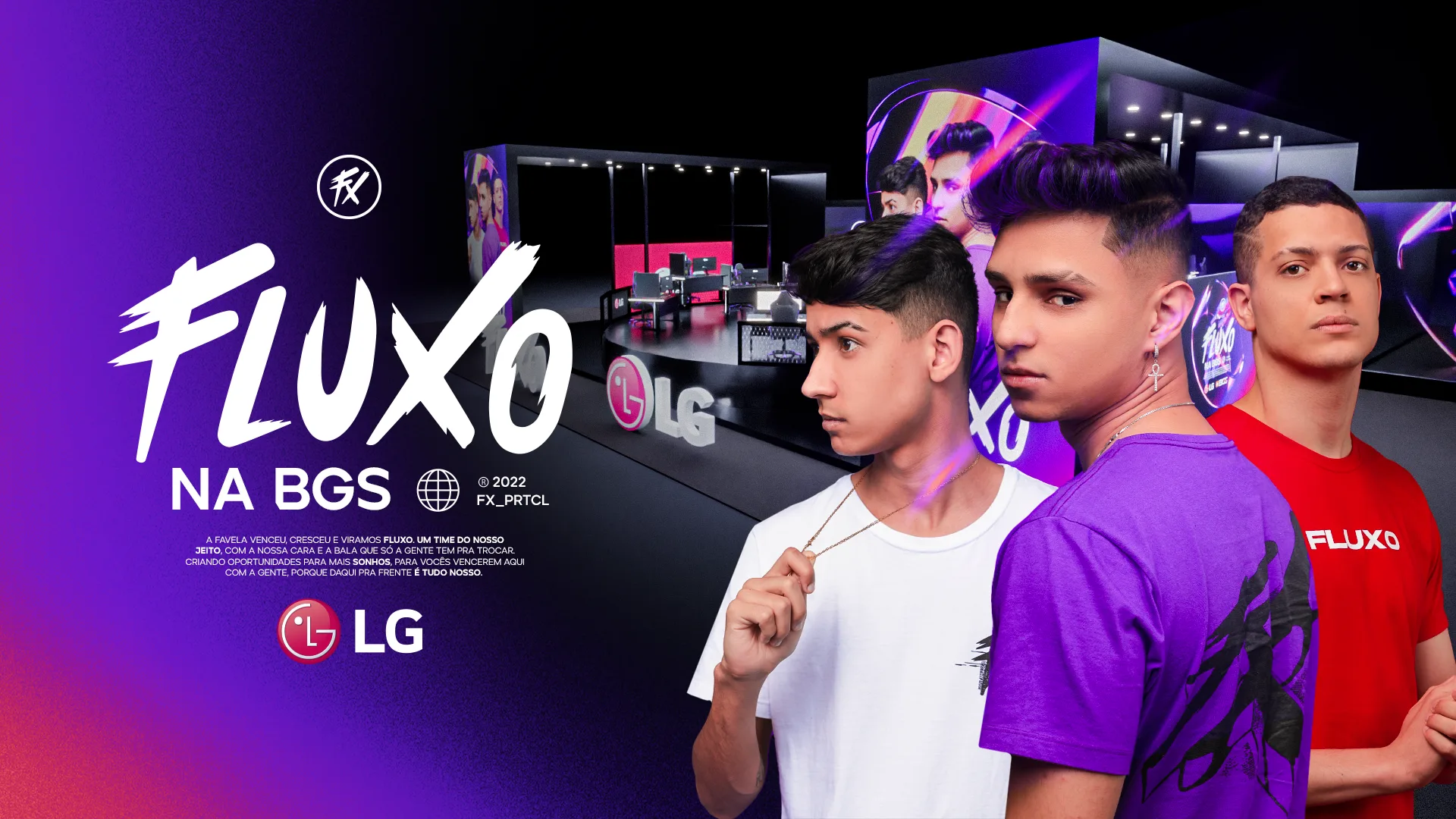 Fluxo estreia na BGS em 2022 e alavanca esports