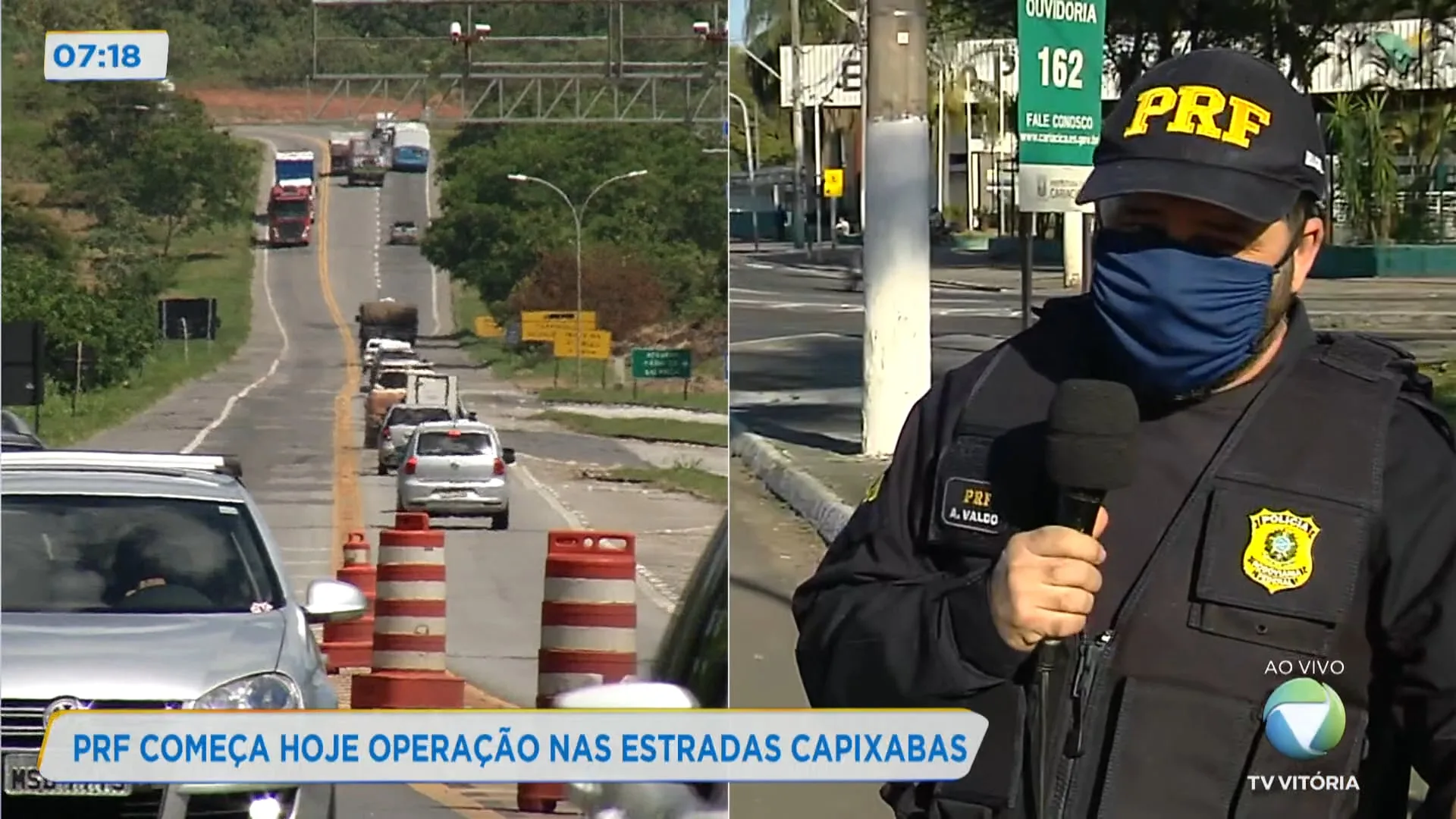 PRF começa operação nas estradas capixabas