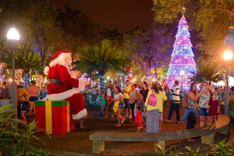 Vila do Papai Noel no Parque Moscoso