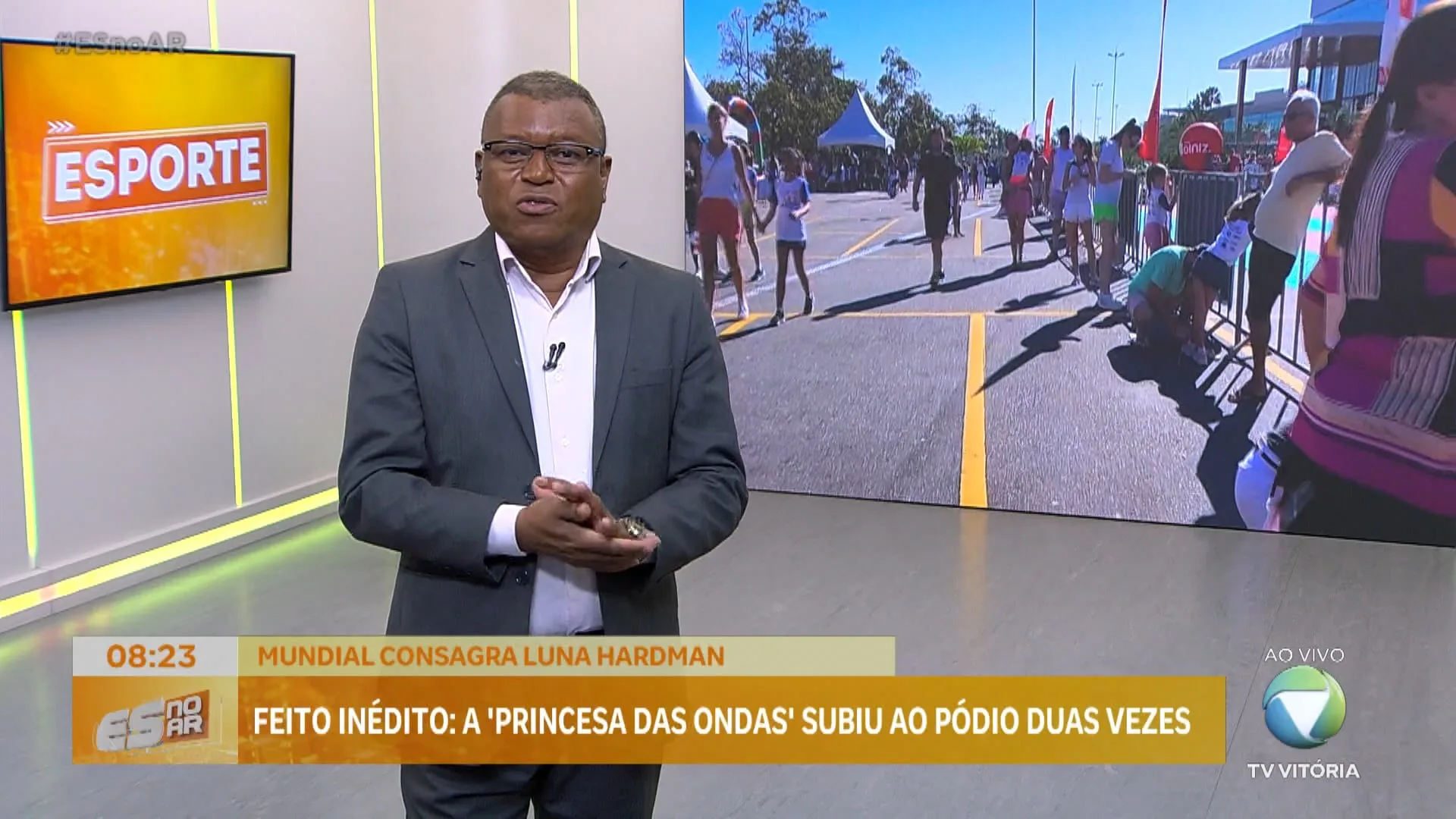 Garotada se diverte em corrida para crianças de até 10 anos