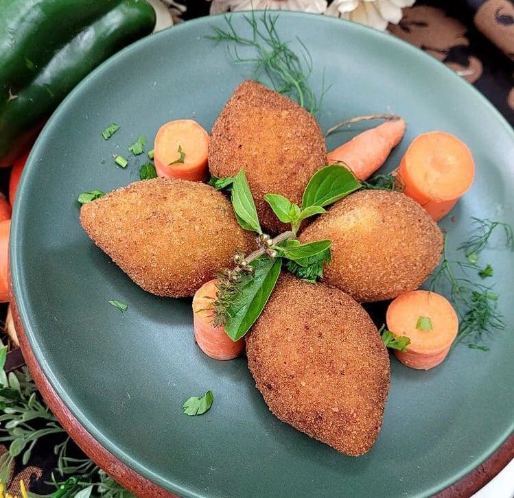 Bolinho de cenoura com carne super gostoso!