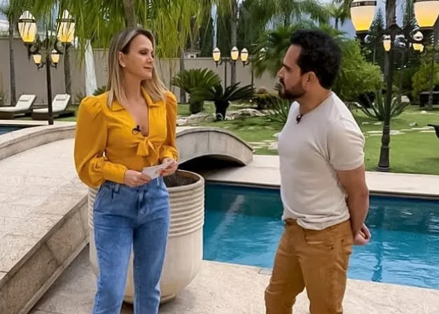 Eliana exibirá entrevista com Luciano Camargo antes de cantor contrair covid-19