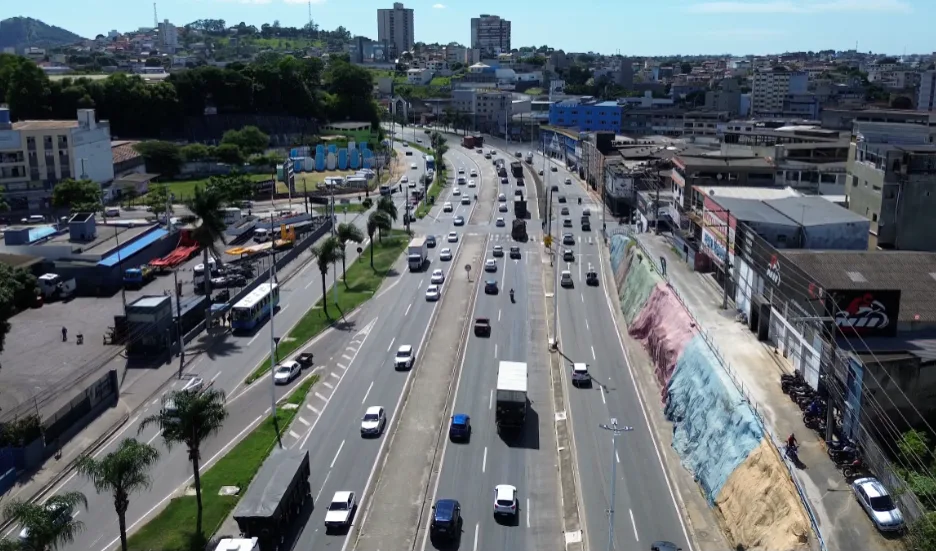 Trânsito será interditado nesta terça para obras do viaduto de Cariacica