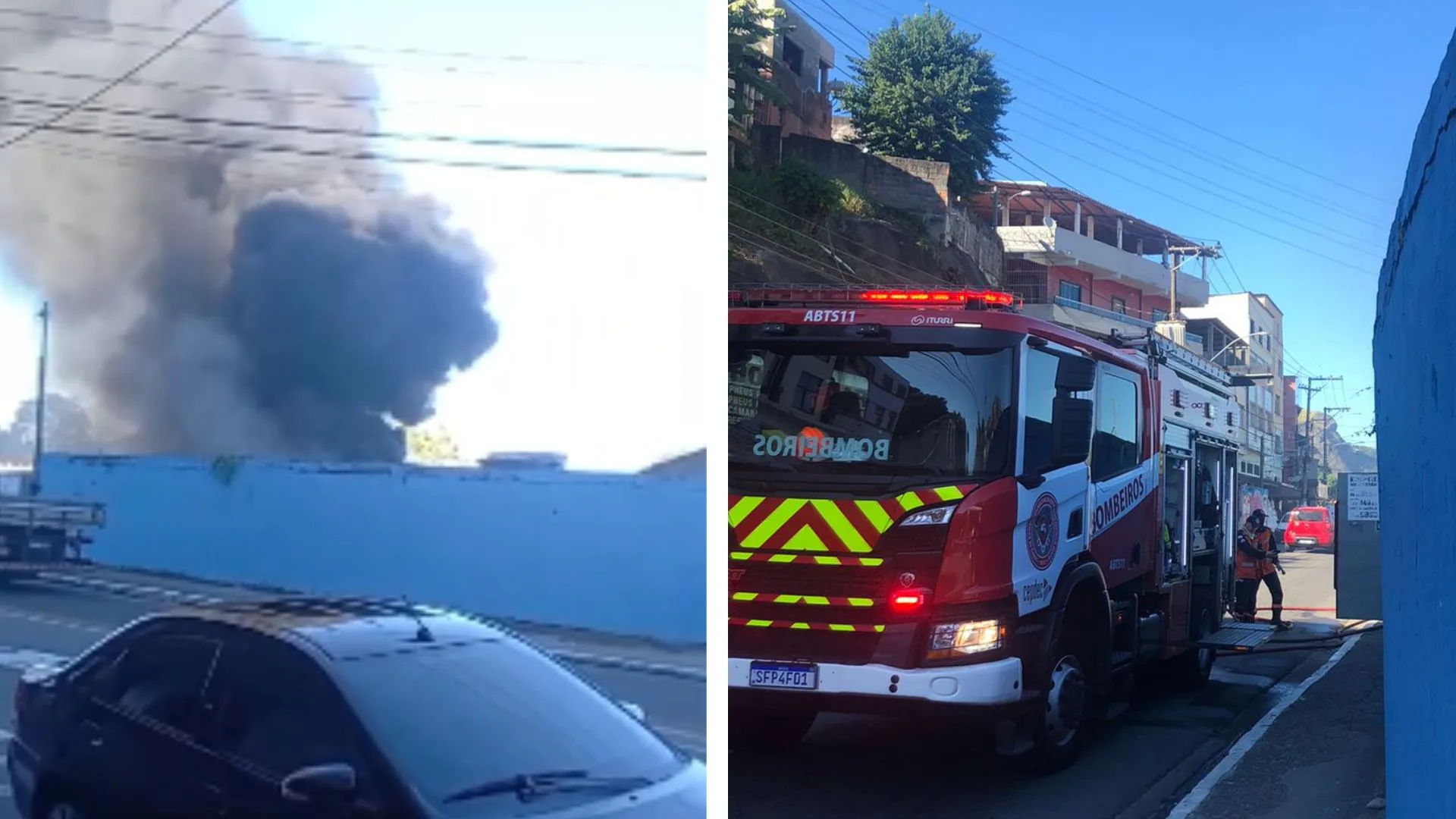 Incêndio em galpão de escola de samba destrói fantasias de Carnaval em Vitória