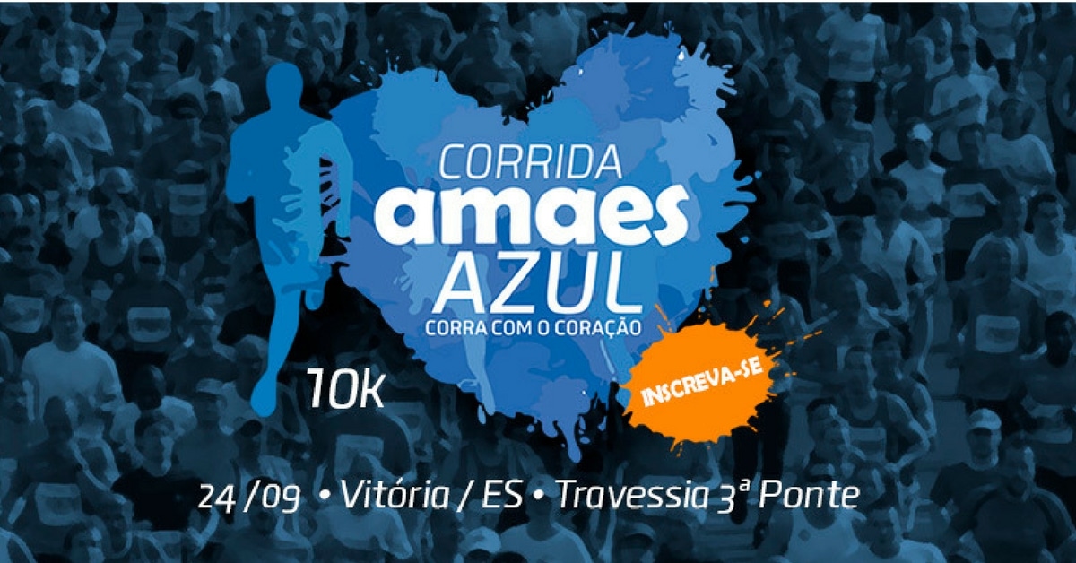 Corra com o Coração! Corrida AMAES Azul tem percurso inédito com travessia da 3ª Ponte. Inscreva-se