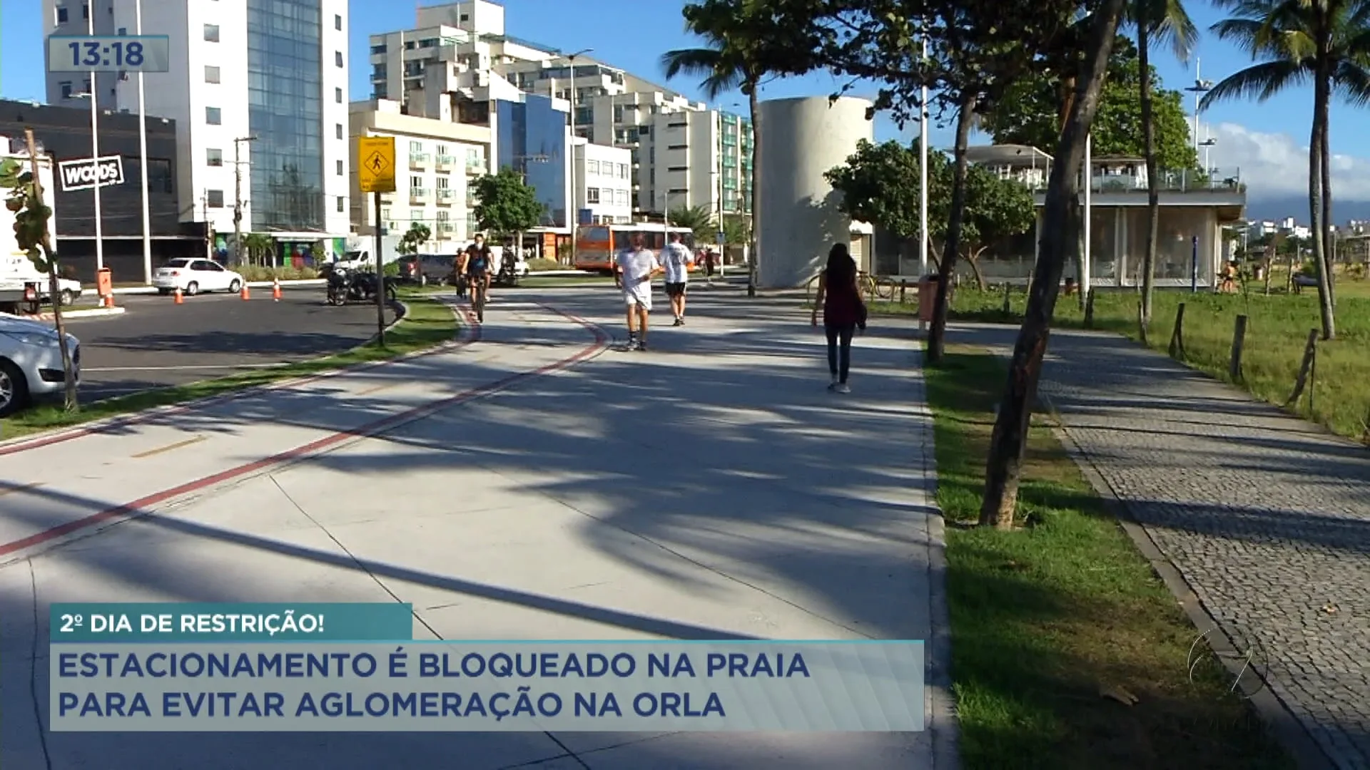 Em Vitória, uma série de medidas foram postas em prática para evitar as aglomerações