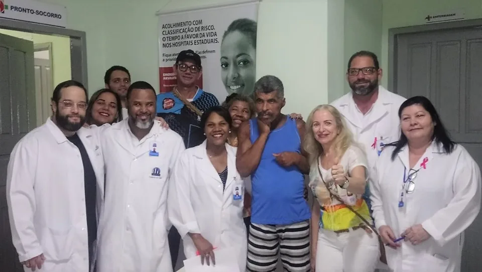 Hospital psiquiátrico no ES realiza encontro de paciente e família que não se viam há 11 anos