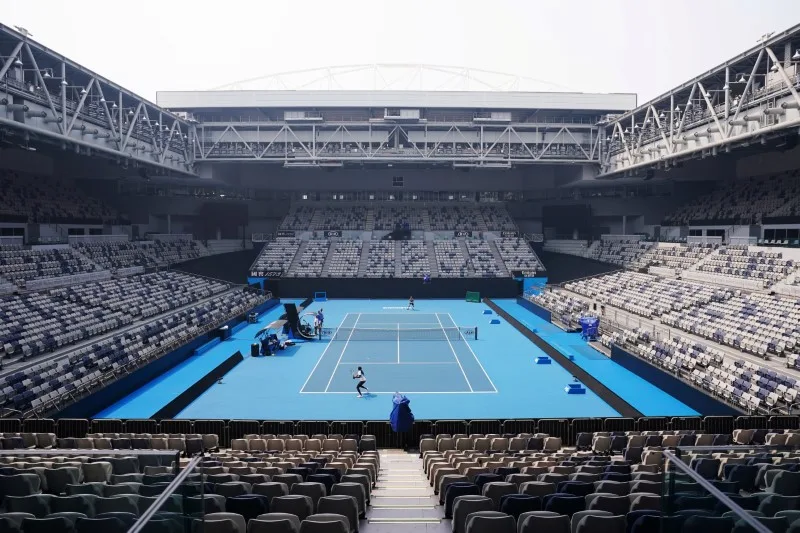 Coco Gauff, dos EUA, treina em quadra do Melbourne Park 14/01/2020 AAP Image/Michael Dodge/via REUTERS