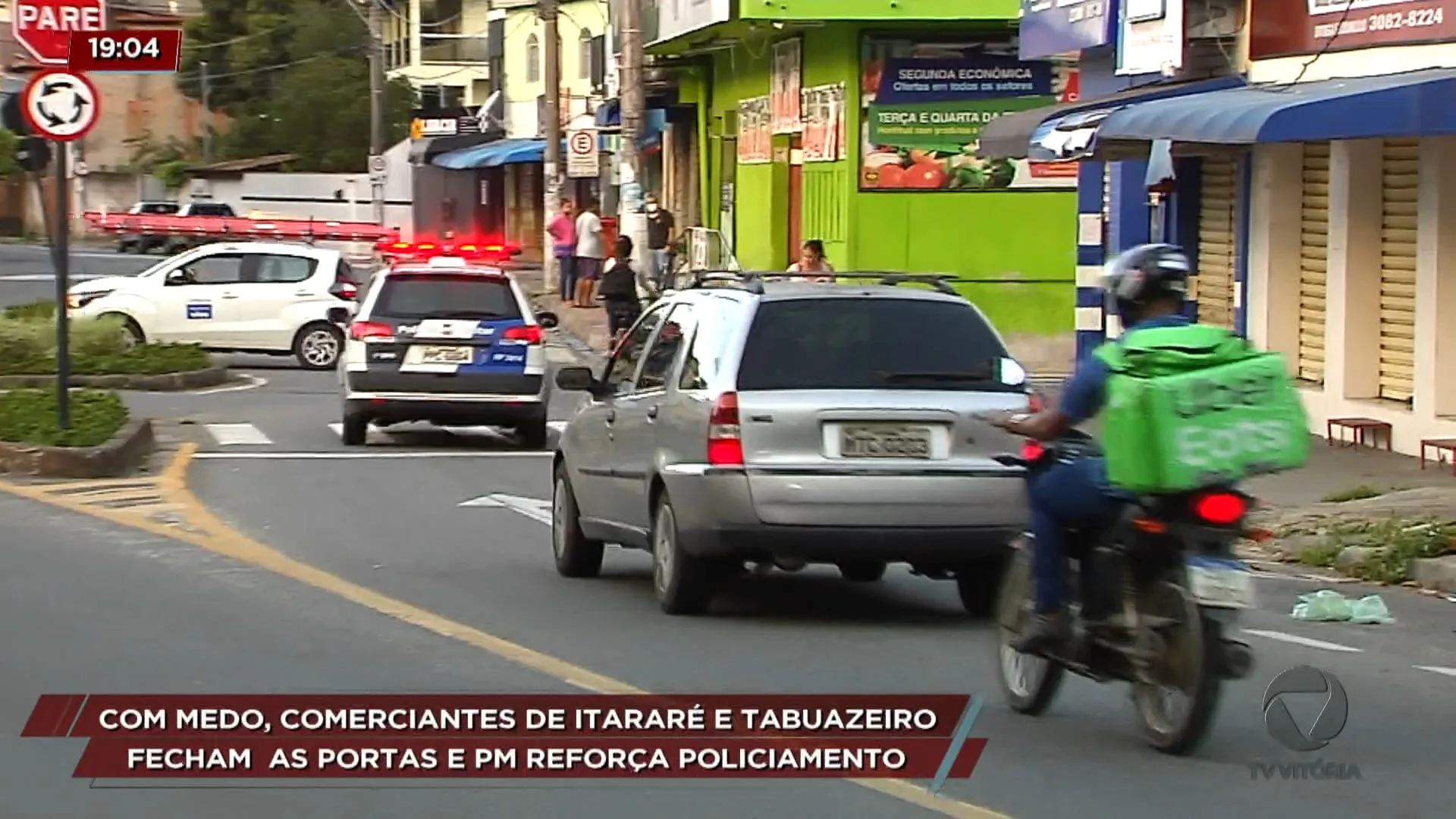 Com medo, comerciantes de Itararé e Tabuazeiro fecham as portas após confronto