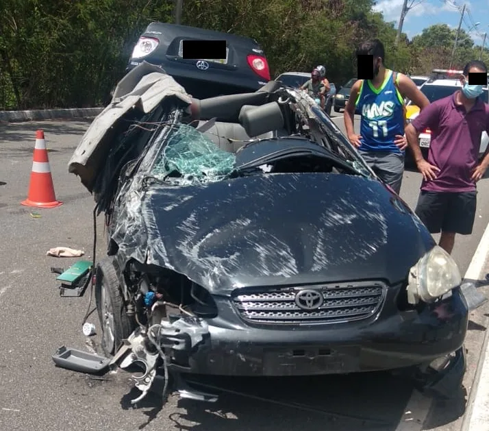 Homem morre e uma pessoa fica ferida em acidente na Serra