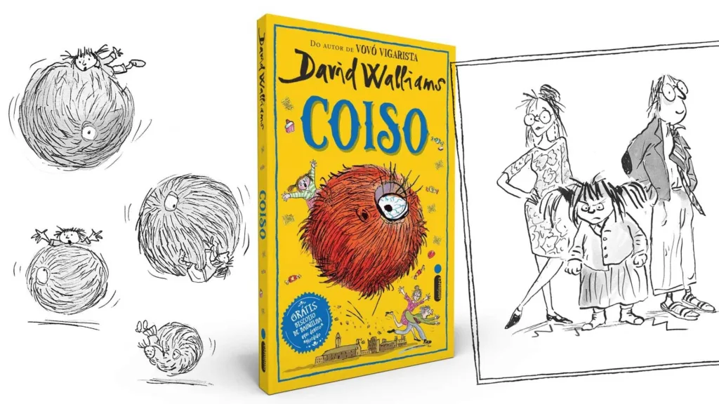 Coiso de David Walliams é lançado no Brasil