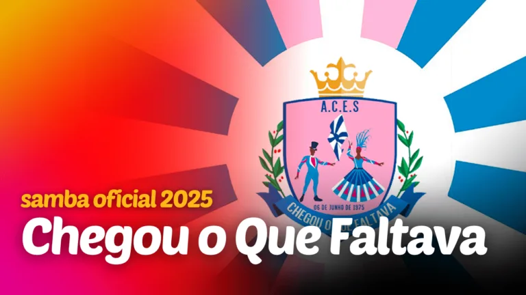 Carnaval de Vitória 2025: ouça e veja a letra do samba-enredo da Chegou o Que Faltava