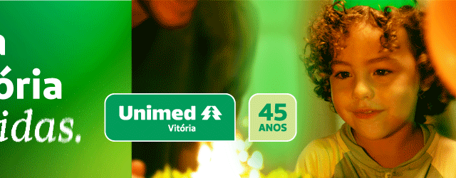 Unimed Vitória lança campanha para celebrar seus 45 anos de história no ES