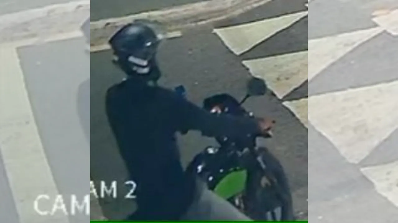 VÍDEO | Arquiteto tem moto furtada por dupla de criminosos na Serra