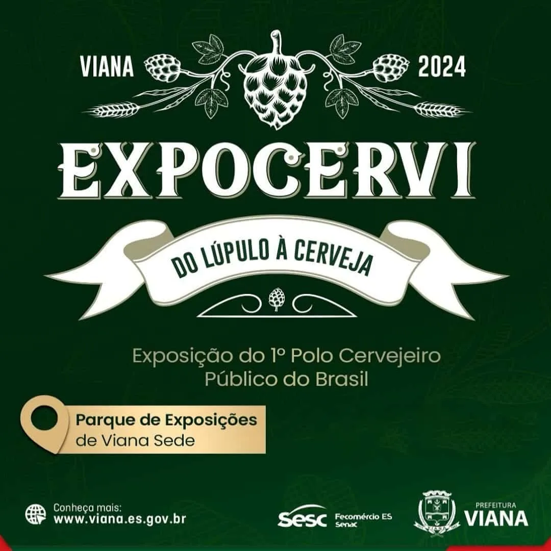 2ª edição da EXPOCERVI: Viana se prepara para a maior festa da cerveja artesanal do Espírito Santo