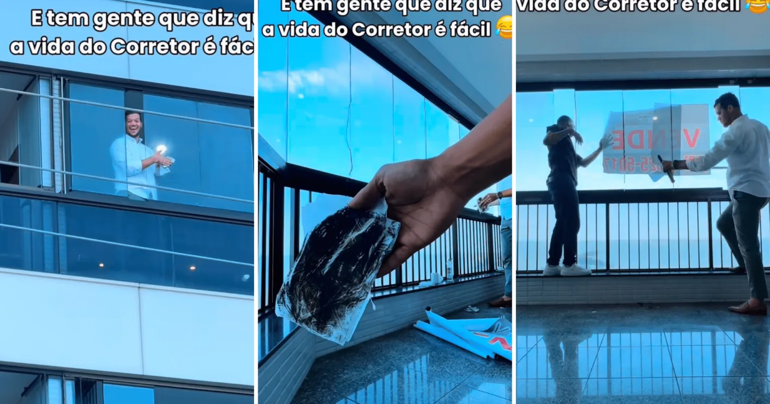 Corretor mostra perrengue em Vila Velha e vídeo chama a atenção: “Não tem o que fazer” (Foto: Reprodução/Instagram @vinisantos.imoveis) Corretor mostra perrengue em Vila Velha e vídeo chama a atenção: “Não tem o que fazer” (Foto: Reprodução/Instagram @vinisantos.imoveis)