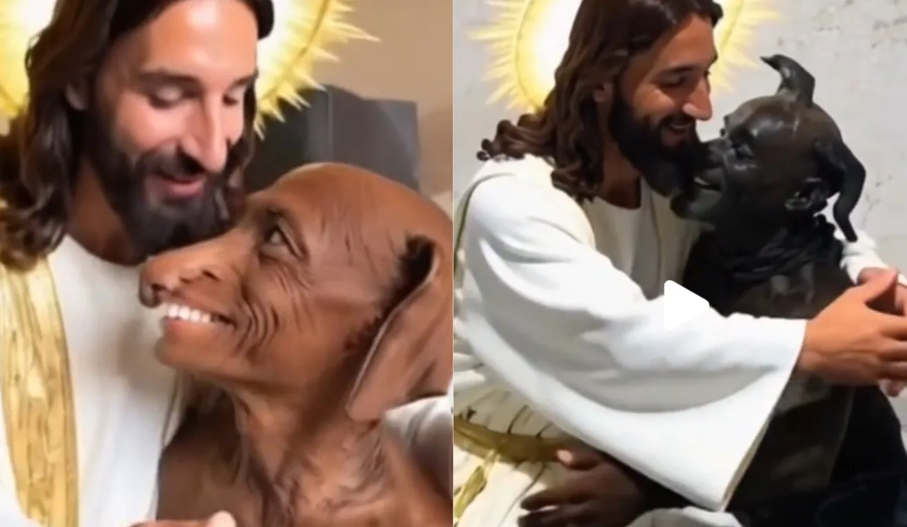 Abraço Jesus Viral (Fonte/Reprodução: Tik Tok)