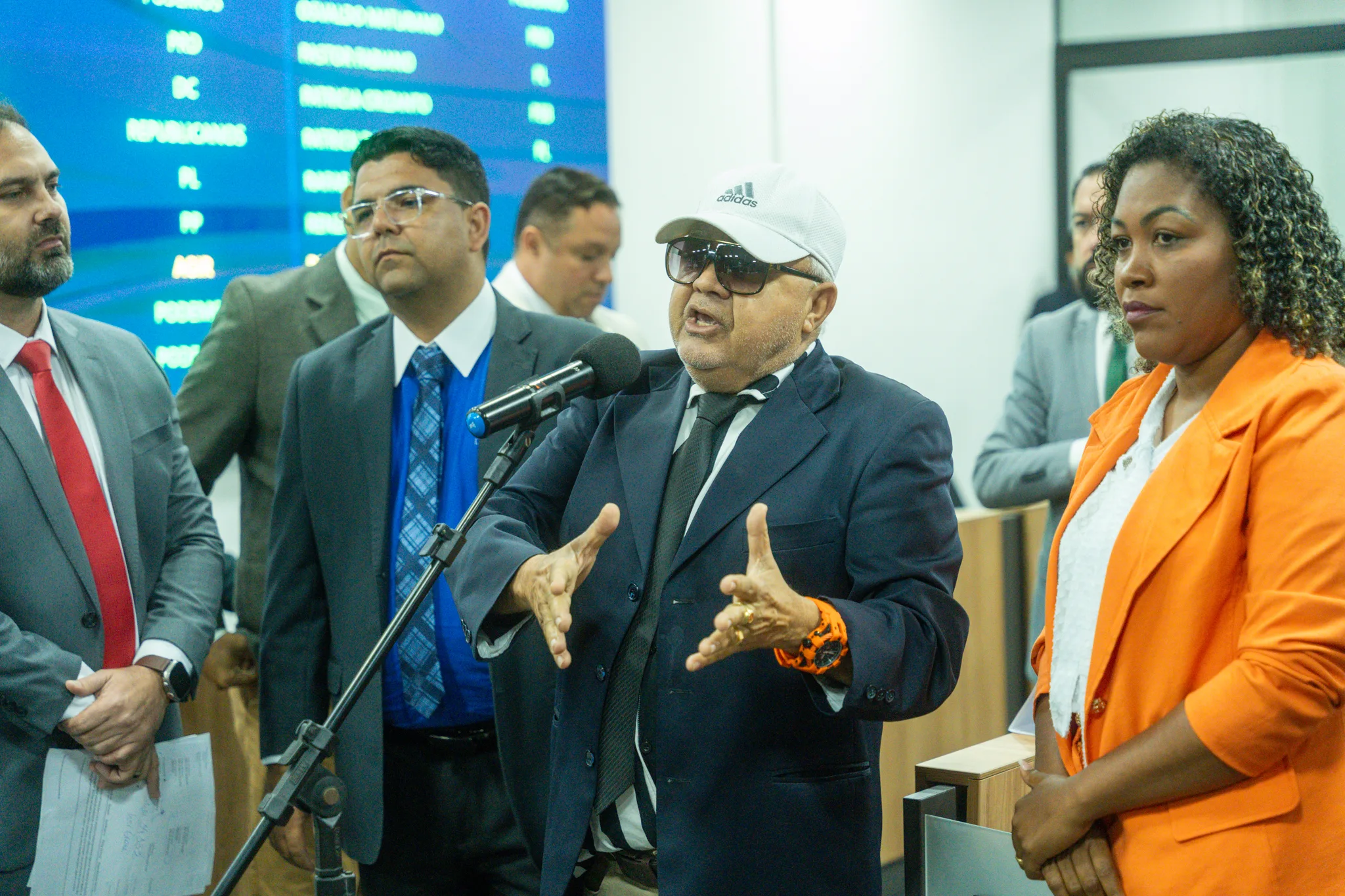 Sessão na Câmara de Vila Velha quase termina em confusão (foto: André Guimarães/Ascom CMVV)