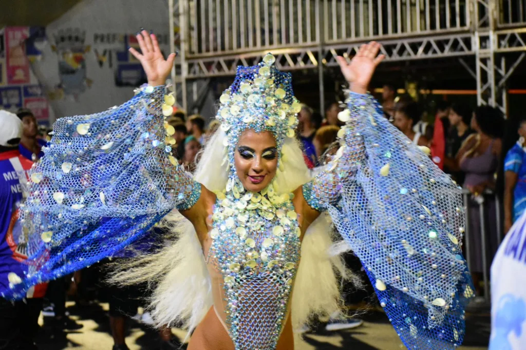 Carnaval de Vitória 2025: ensaio técnico da Pega no Samba