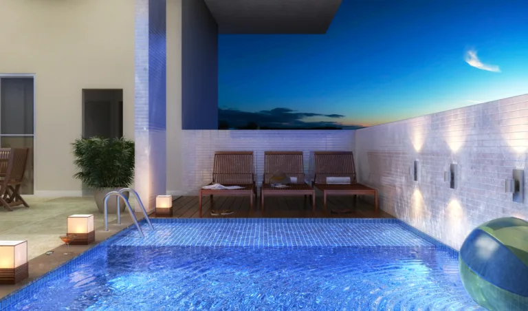 Apartamentos de um e dois quartos em Itapoã