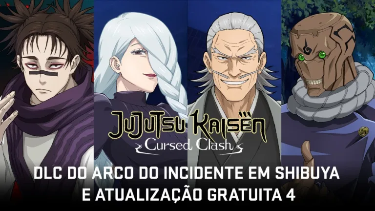 Jujutsu Kaisen Cursed Clash recebe novo DLC e atualização gratuita