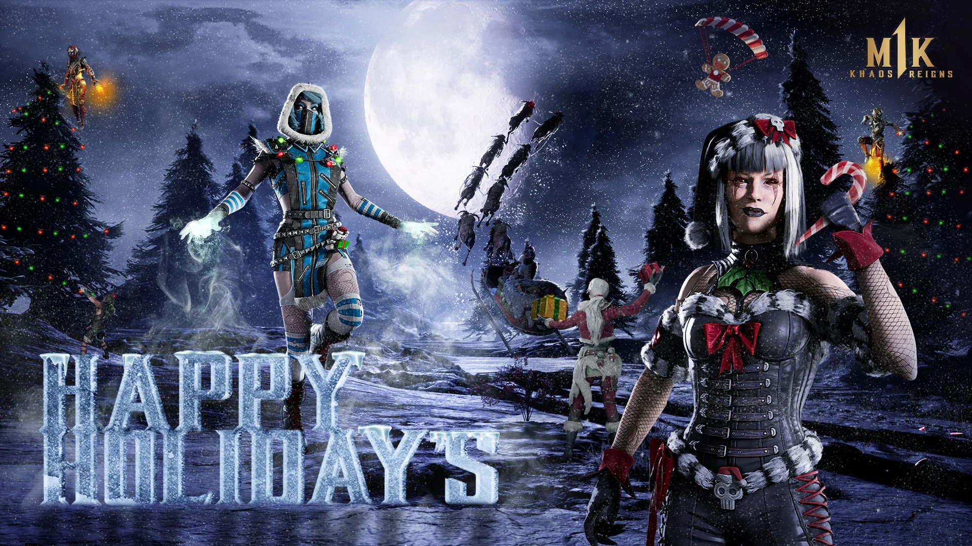 Mortal Kombat 1 celebra as festas de fim de ano com eventos gratuitos