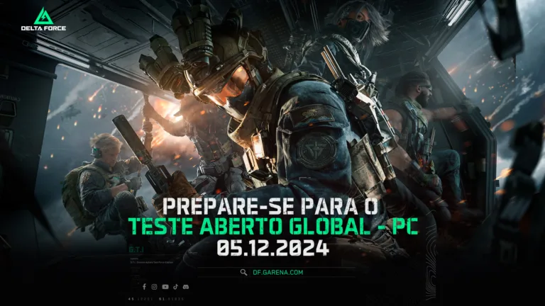 Beta aberto de Delta Force, novo FPS da Garena, chega em dezembro