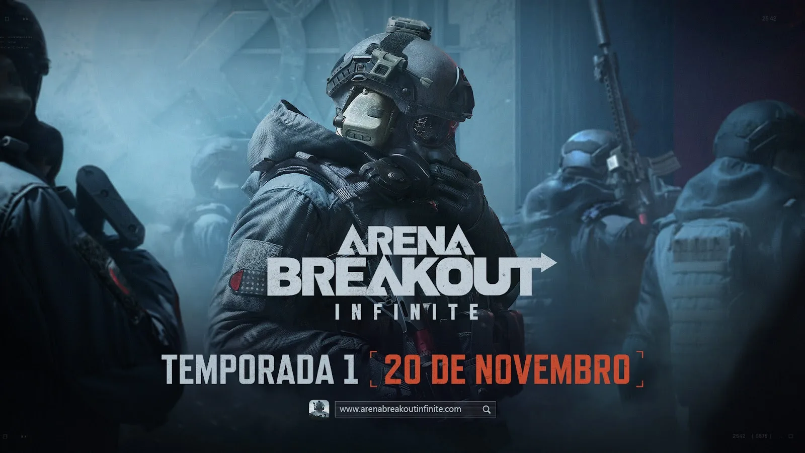 Arena Breakout: Infinite - 1ª Temporada em novembro com novas atualizações