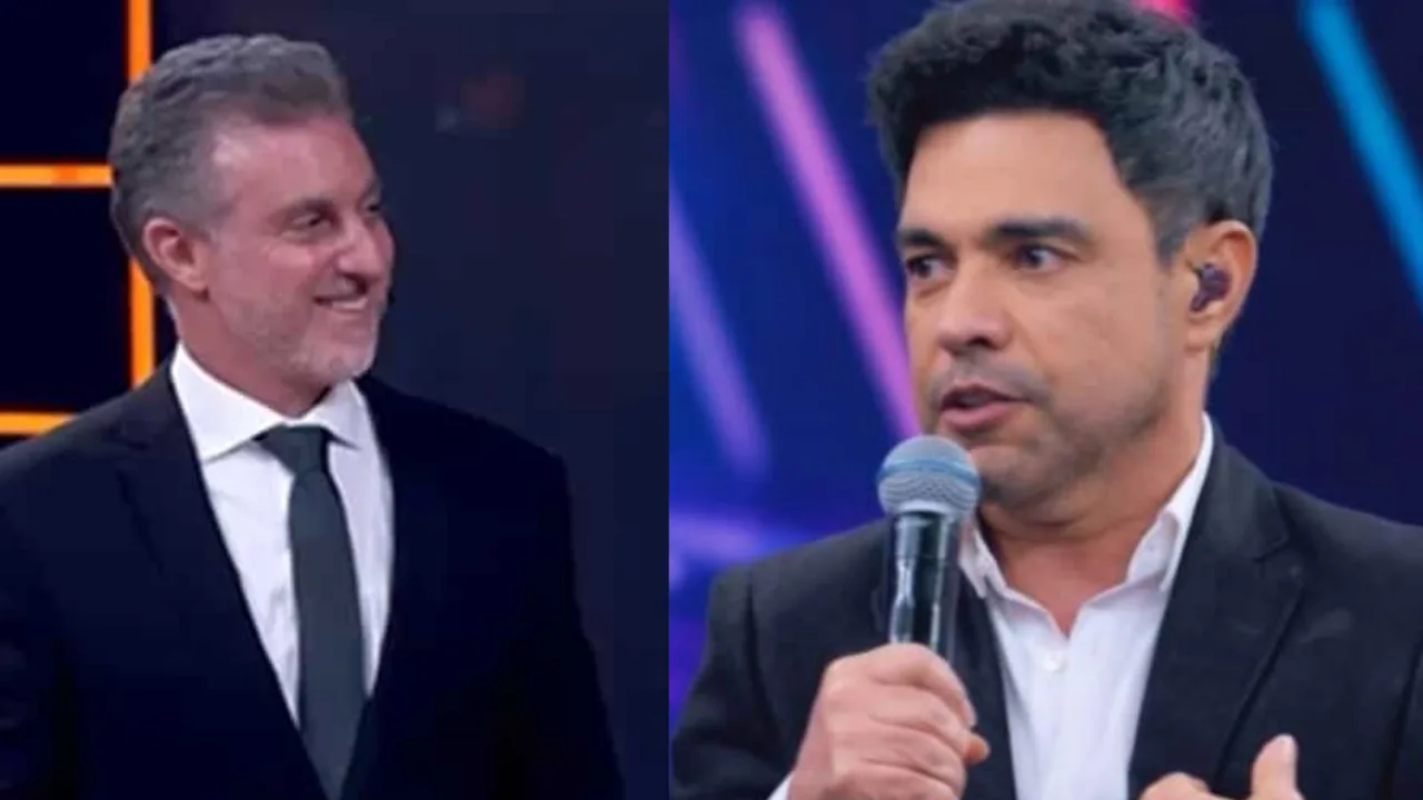 Huck passa mal no Domingão e vai ao chão com cirurgia íntima revelada por Zezé na Globo: “Eu tô suando”