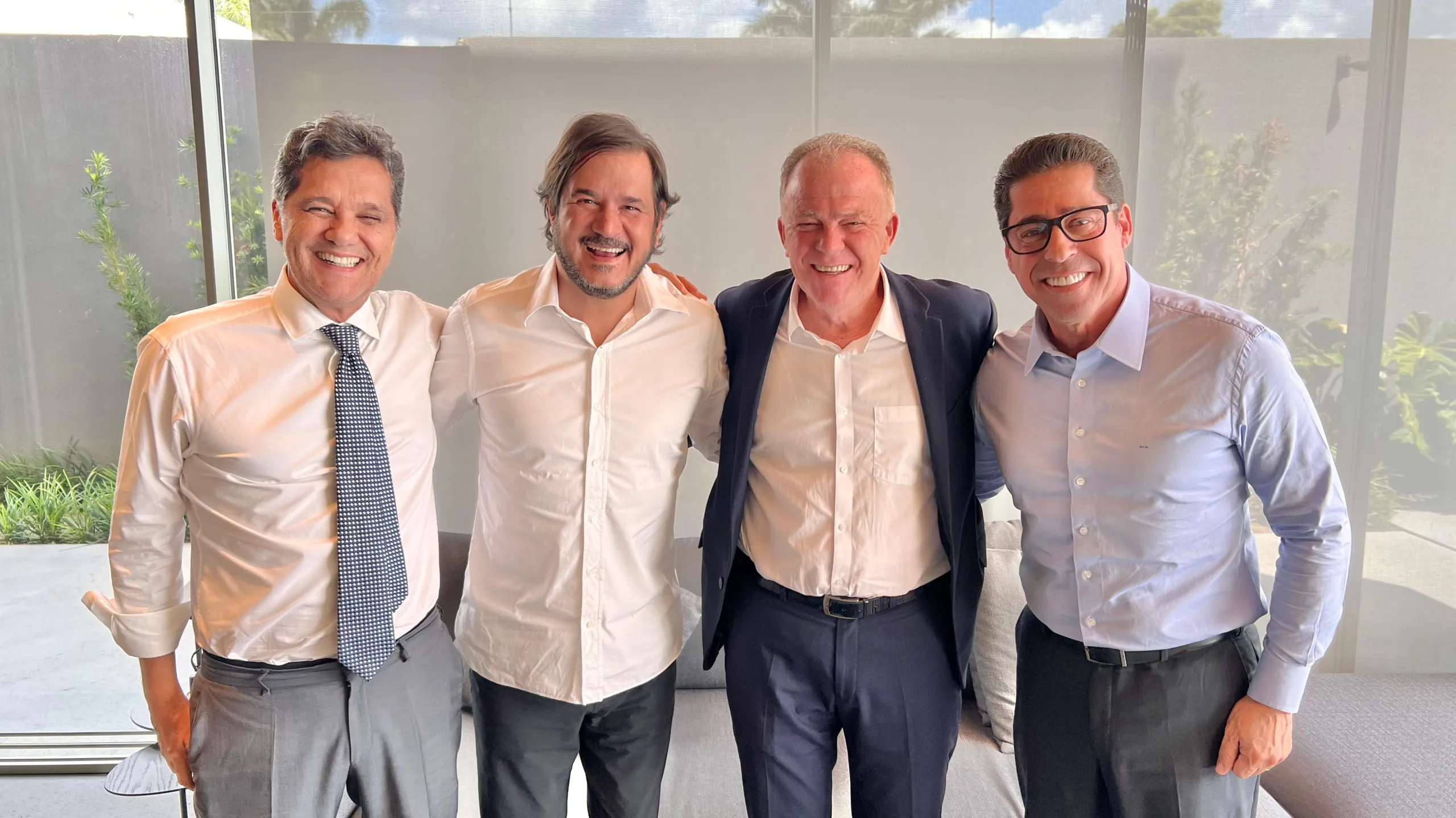 Ricardo, Rueda, Casagrande e Marcelo (foto: divulgação)